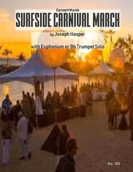 Surfside Carnival March Concert Band sheet music cover Thumbnail